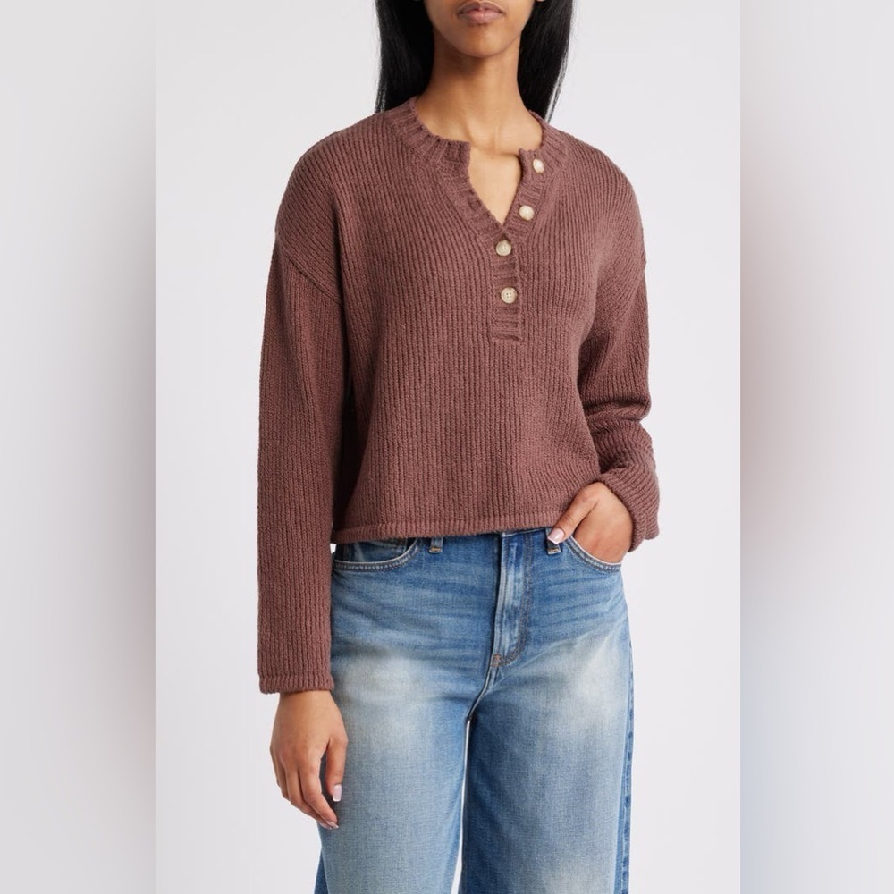 Billabong Shallow Waters Cotton Blend Sweater